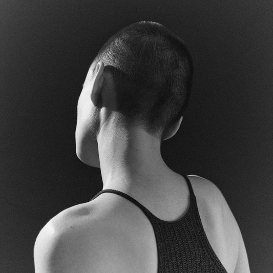 Front cover art of Sister Ray's Communion vinyl LP, showcasing the minimalist indie album design jacket