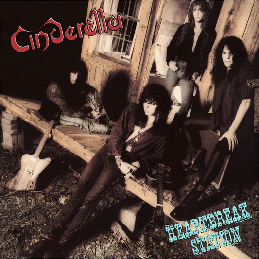 Cinderella Heartbreak Station LP classic hard rock vinyl album