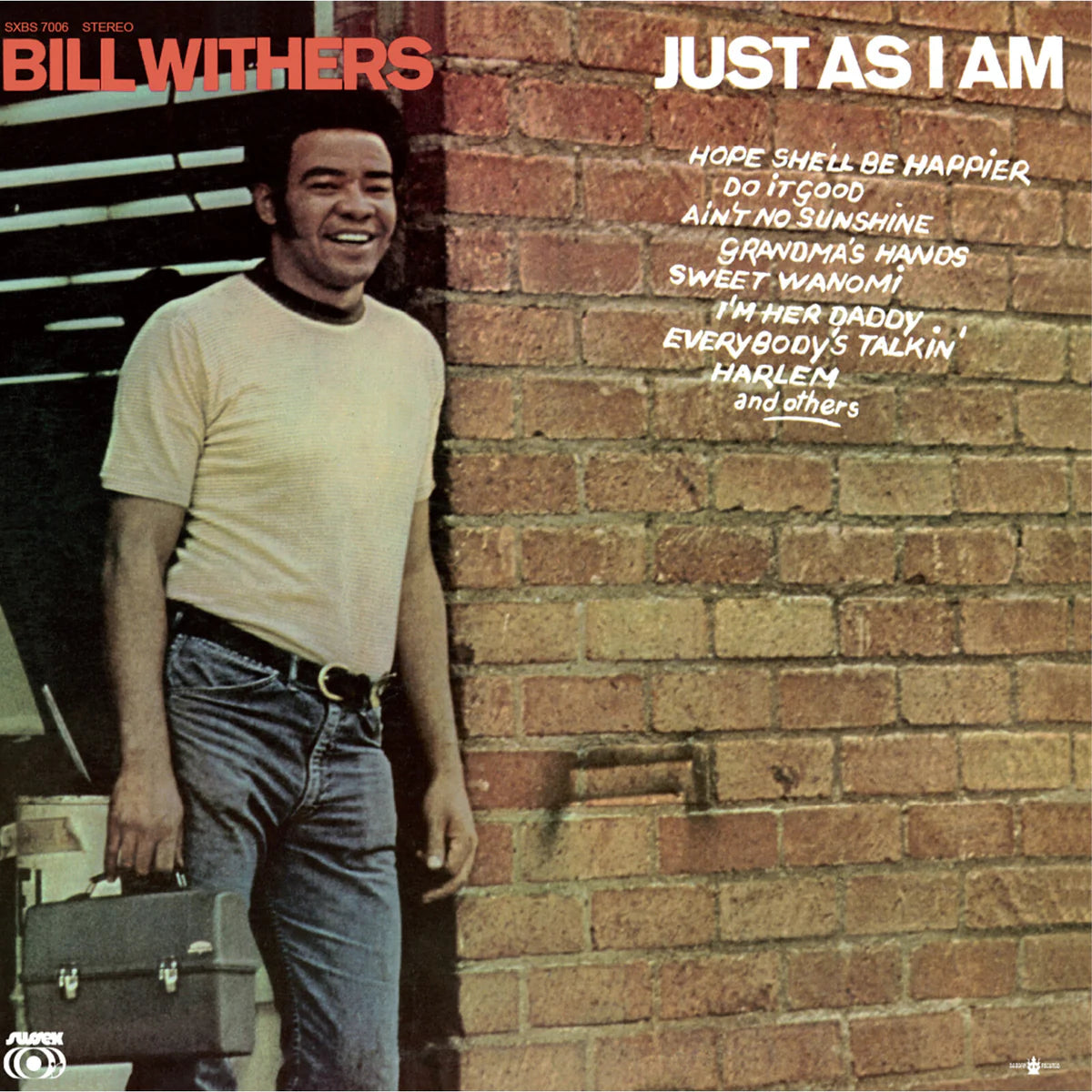 Bill Withers Just As I Am LP yellow vinyl featuring Ain't No Sunshine