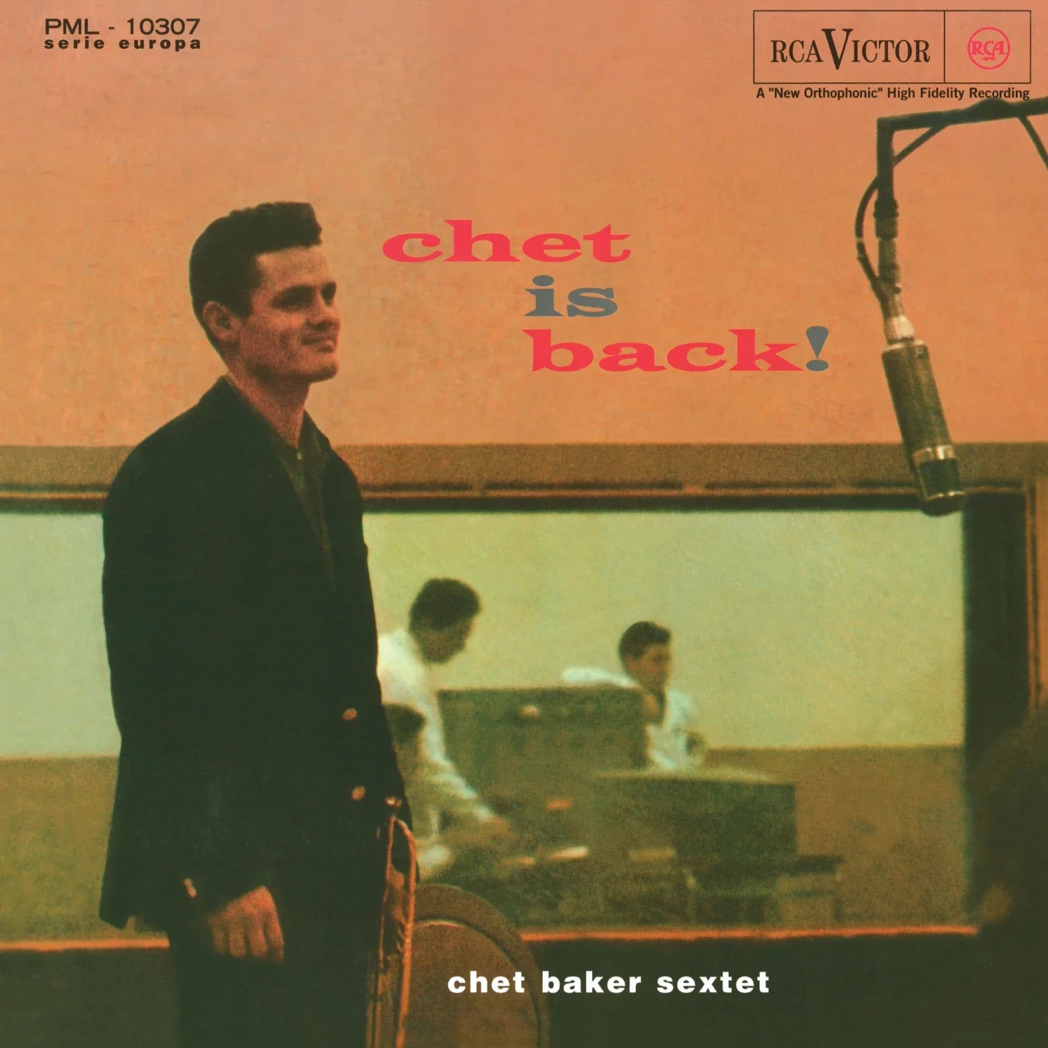 Chet Is Back by Chet Baker Sextet orange vinyl LP classic jazz record