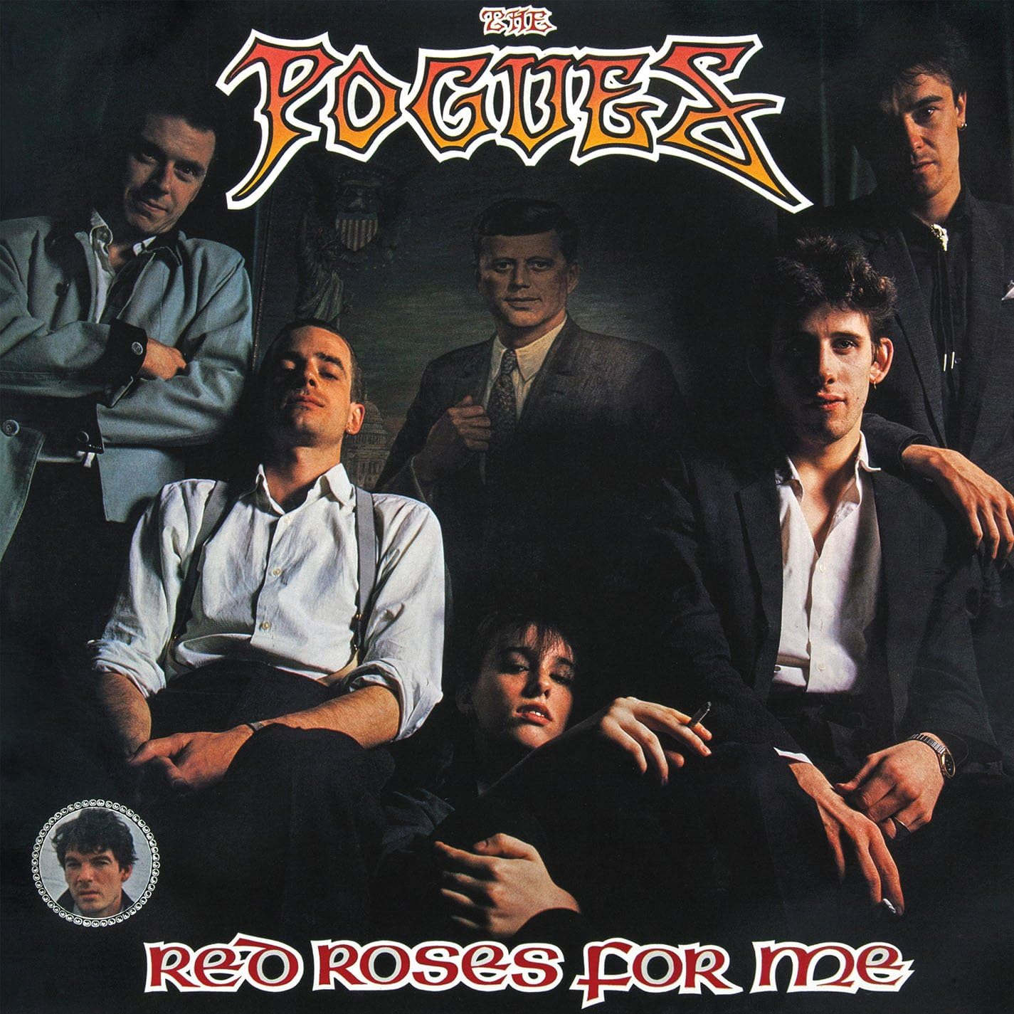 The Pogues Red Roses For Me LP classic Irish folk punk vinyl album
