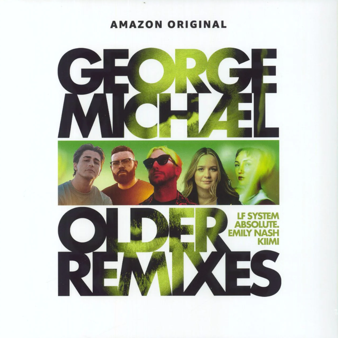 George Michael Older Remixes LP vinyl featuring the official album cover artwork.