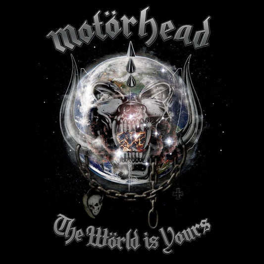 Motorhead The World Is Yours LP featuring the official album cover artwork.