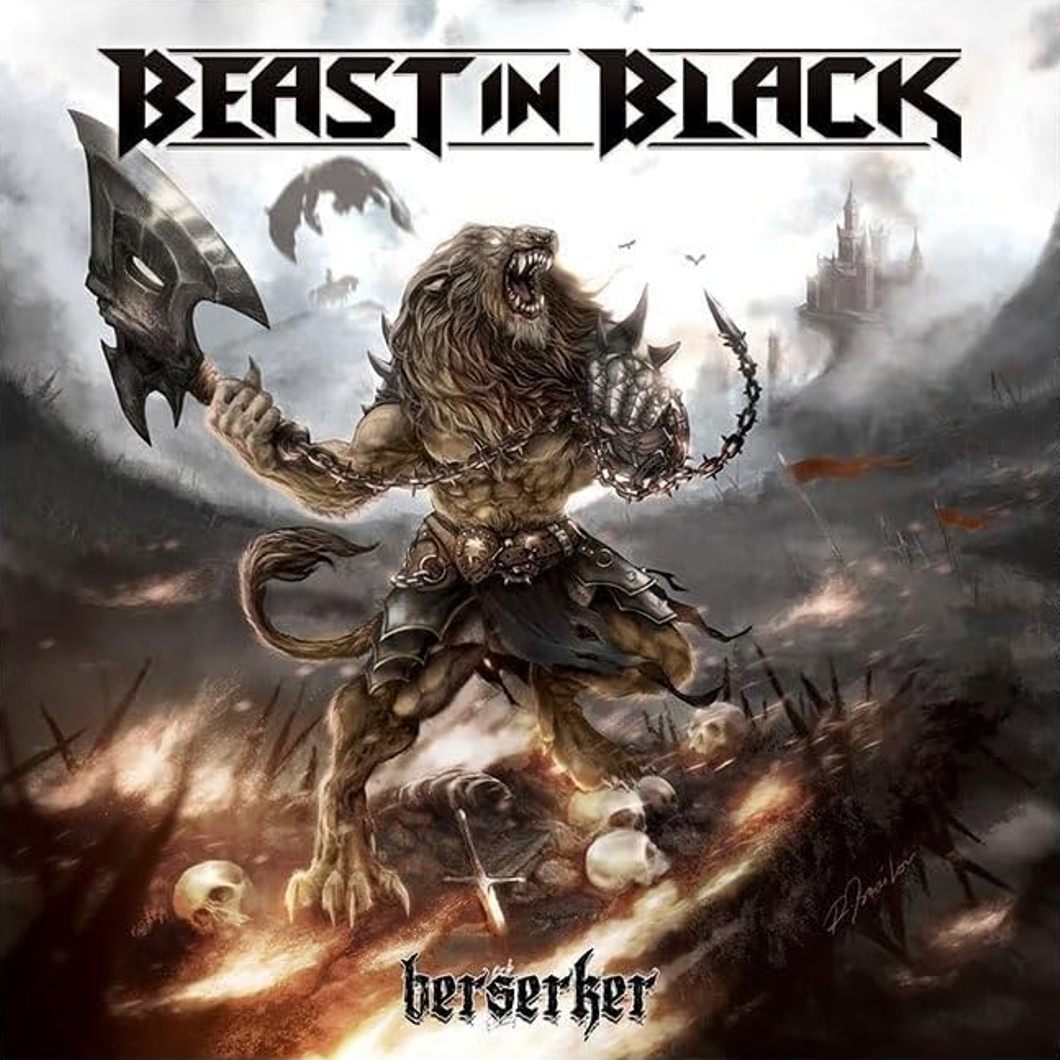 Beast In Black Berserker LP featuring the official album cover artwork.