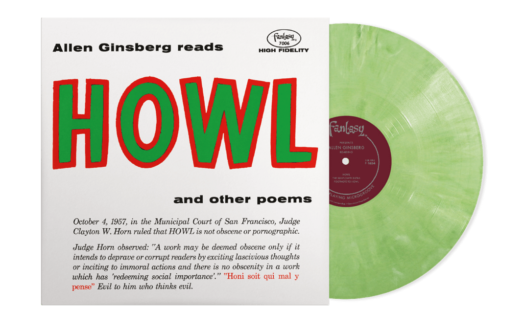 Allen Ginsberg - Howl and Other Poems LP Eco-Mix-Green Vinyl Due 4th September - 2 - LP - Orchard Records