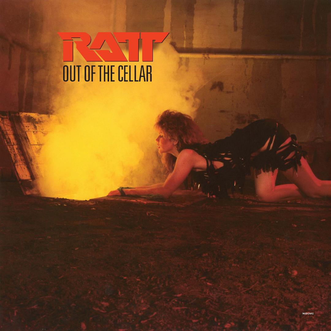 Ratt Out Of The Cellar CD featuring the classic album cover artwork.