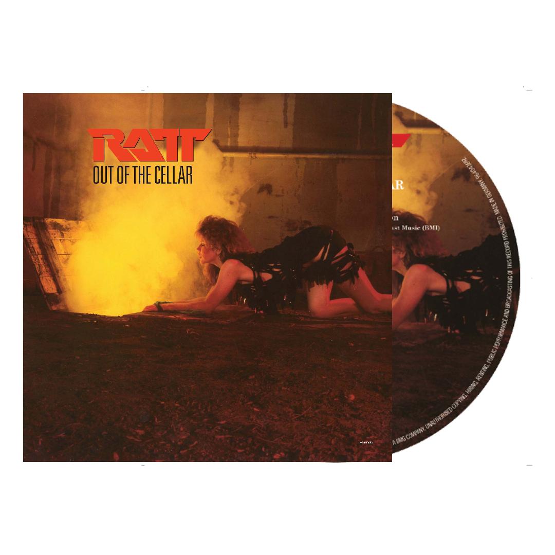 Out Of The Cellar by Ratt on CD with original sleeve design.