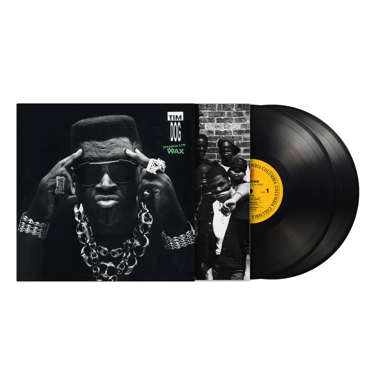 Penicillin On Wax by Tim Dog on double vinyl with original sleeve design.