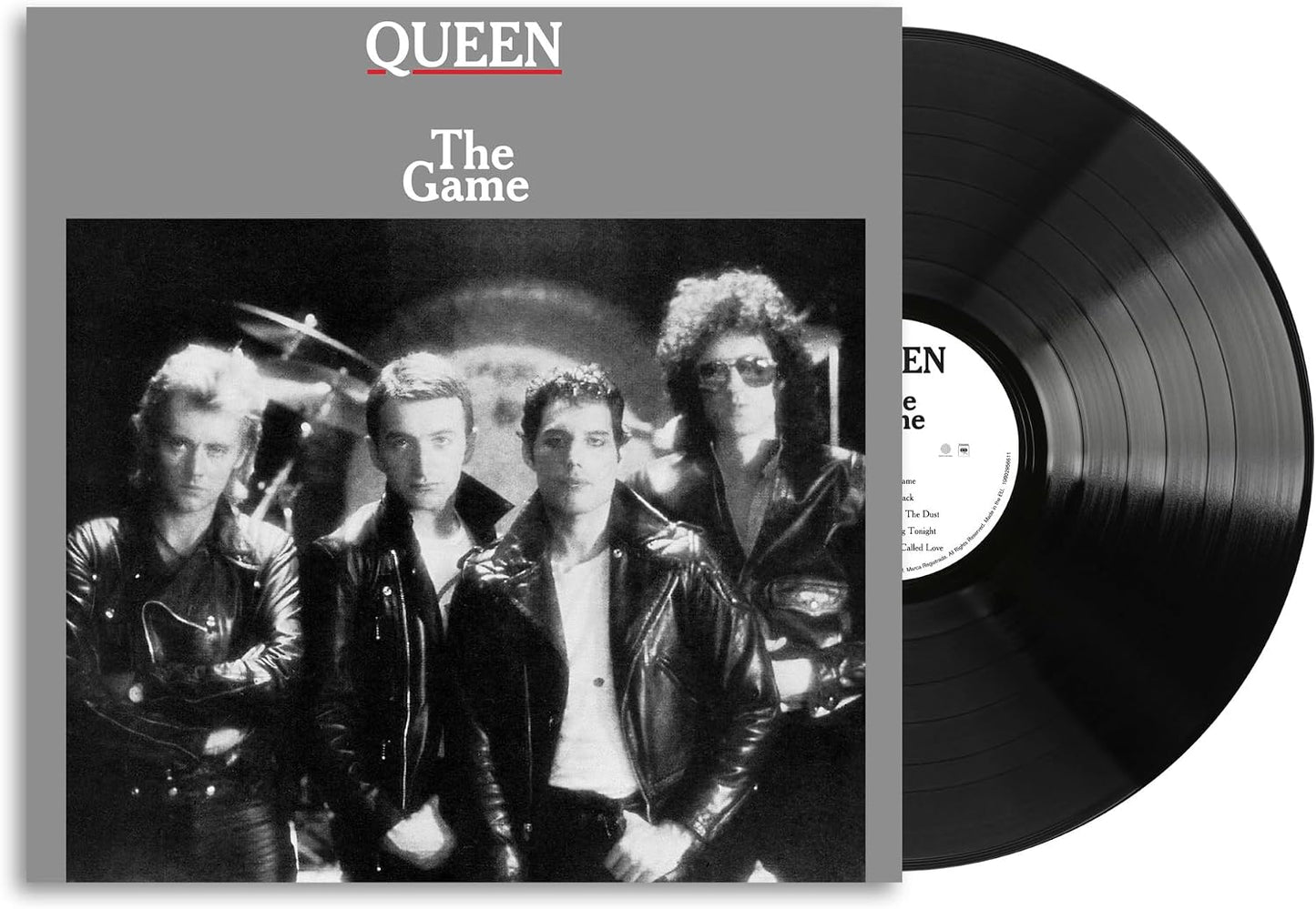 Queen The Game vinyl LP showcasing the iconic rock album cover.
