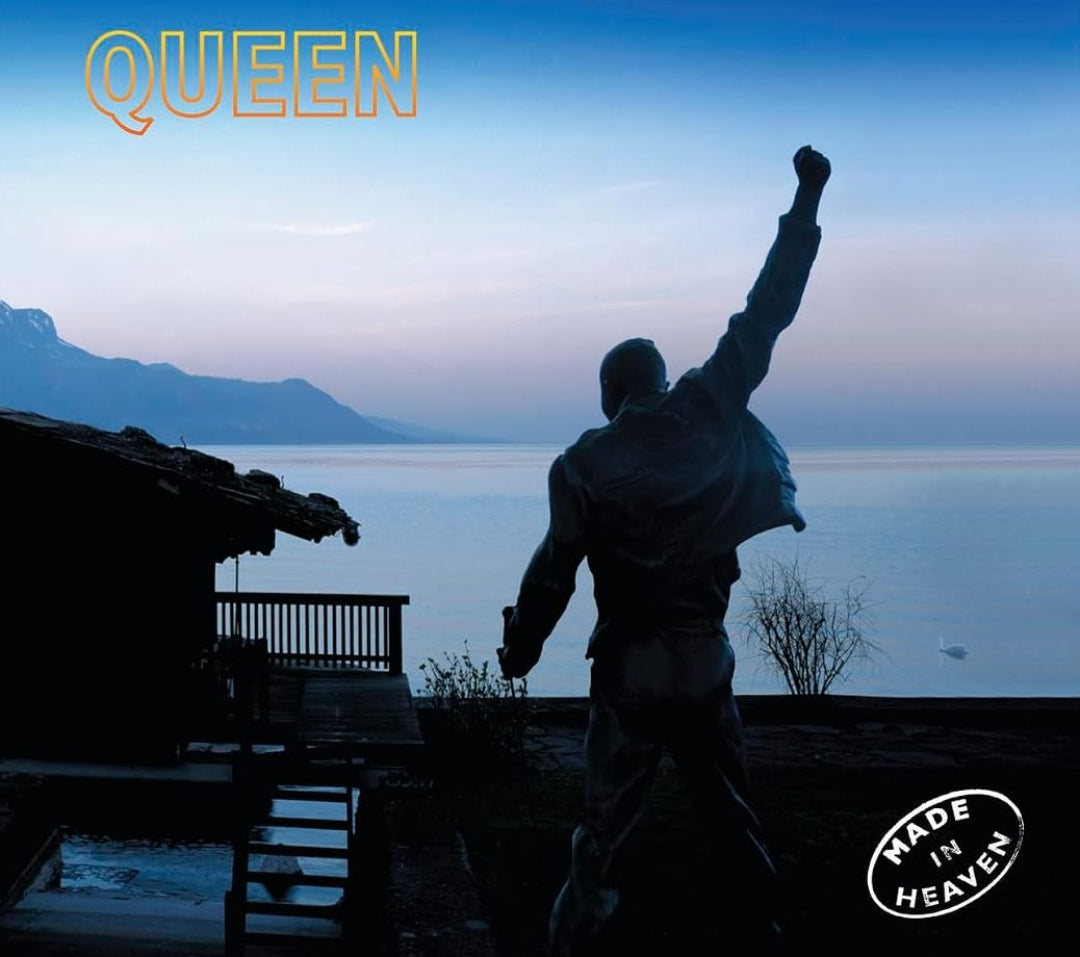 Queen Made In Heaven CD featuring the official album cover artwork.