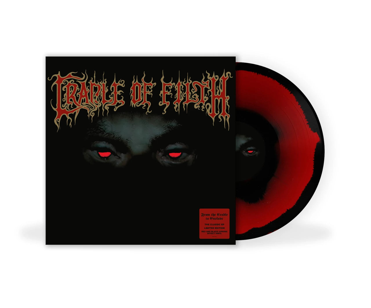 Cradle Of Filth From The Cradle To Enslave red black corona vinyl release