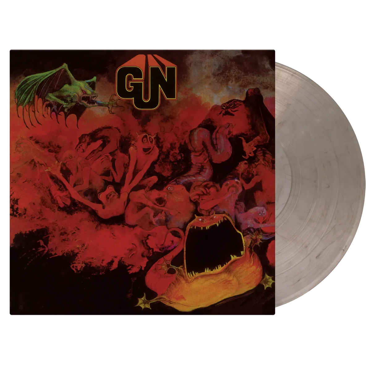 The Gun self titled LP smokey marble coloured vinyl collectors release