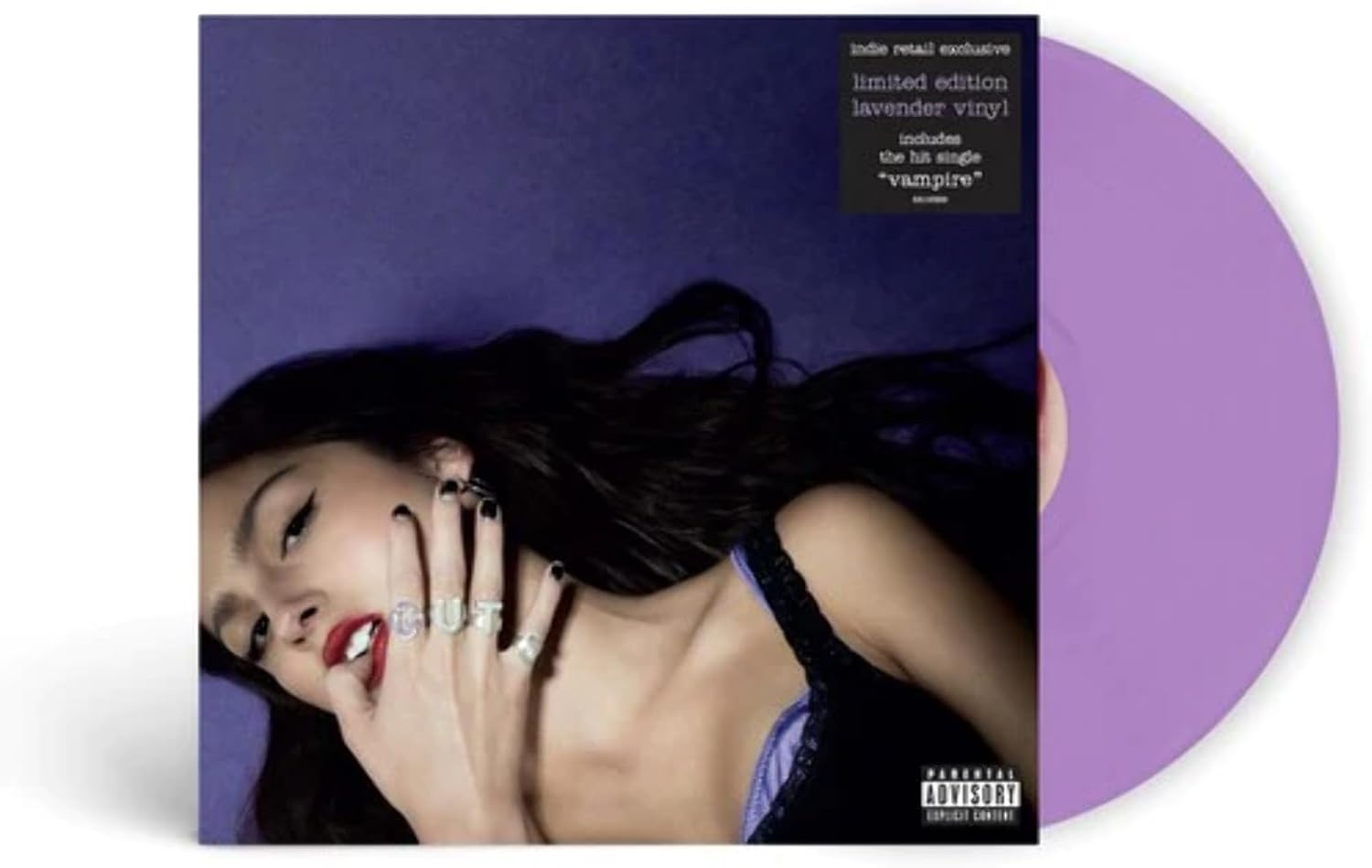 GUTS by Olivia Rodrigo lavender vinyl LP pop rock album record edition