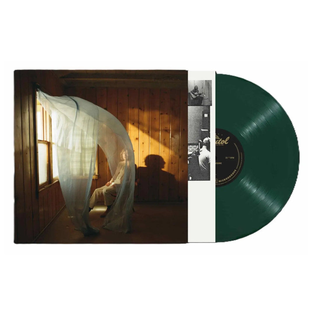 Ride Lonesome green vinyl  lp by Beck with eclectic tracks and distinctive musical style