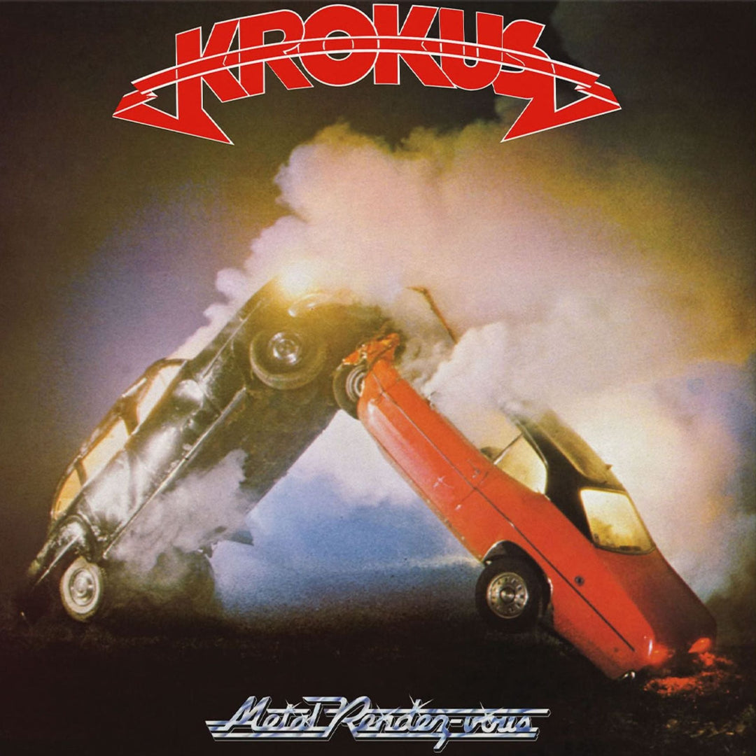 Krokus Metal Rendez-Vous LP pressed on collectible blue coloured vinyl edition