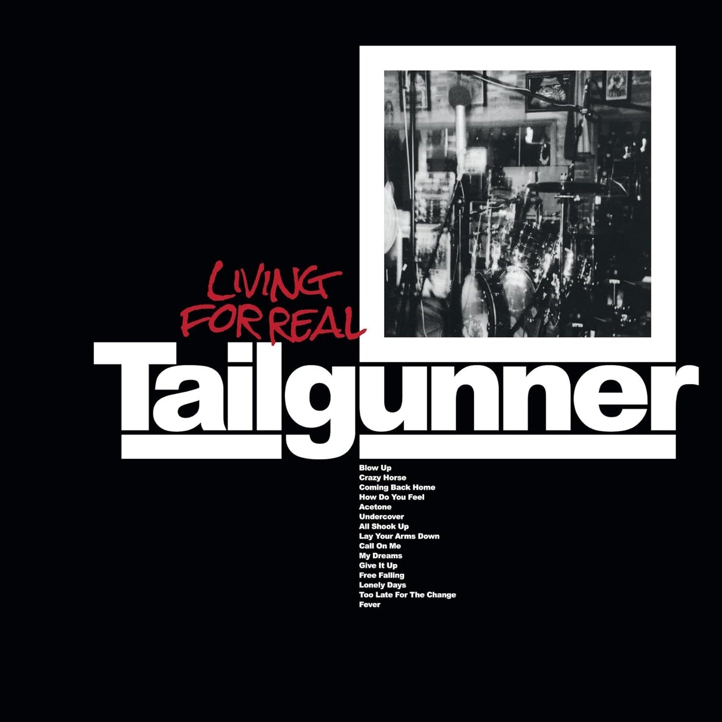 Tailgunner Living For Real LP Manchester rock compilation vinyl album