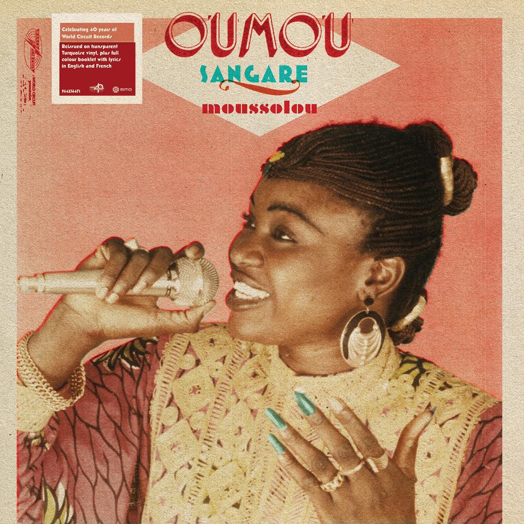 Oumou Sangare Moussolou LP turquoise vinyl African music 