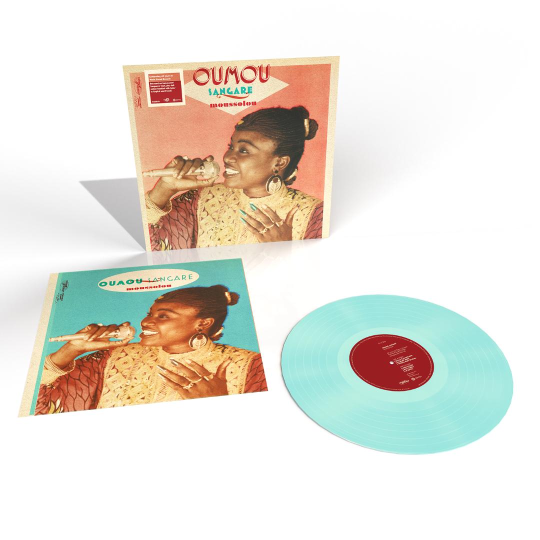 Oumou Sangare Moussolou LP turquoise coloured vinyl world music release
