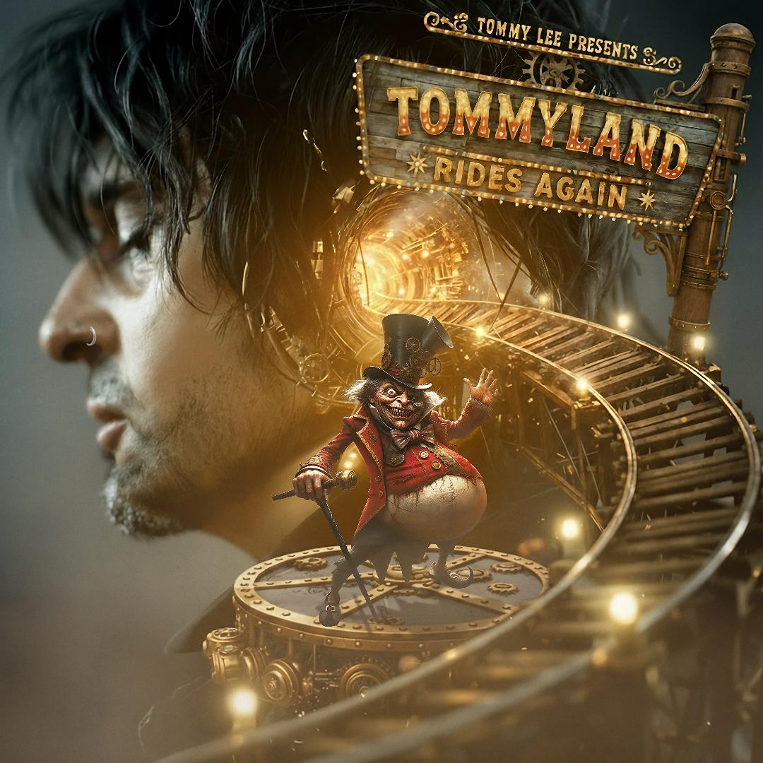 Tommy Lee Tommyland The Ride CD solo rock album with artwork sleeve