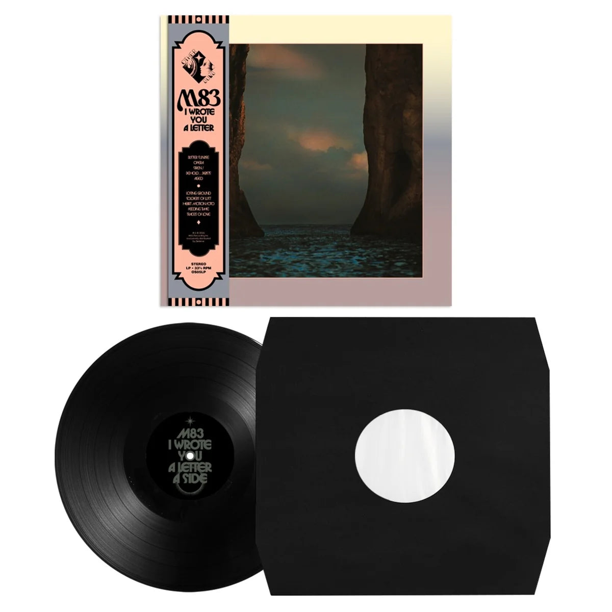 M83 I Wrote You A Letter vinyl LP collectible electronic release