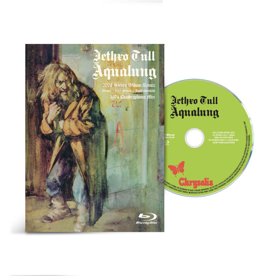 Jethro Tull Aqualung Blu Ray Audio featuring classic 1971 album tracks