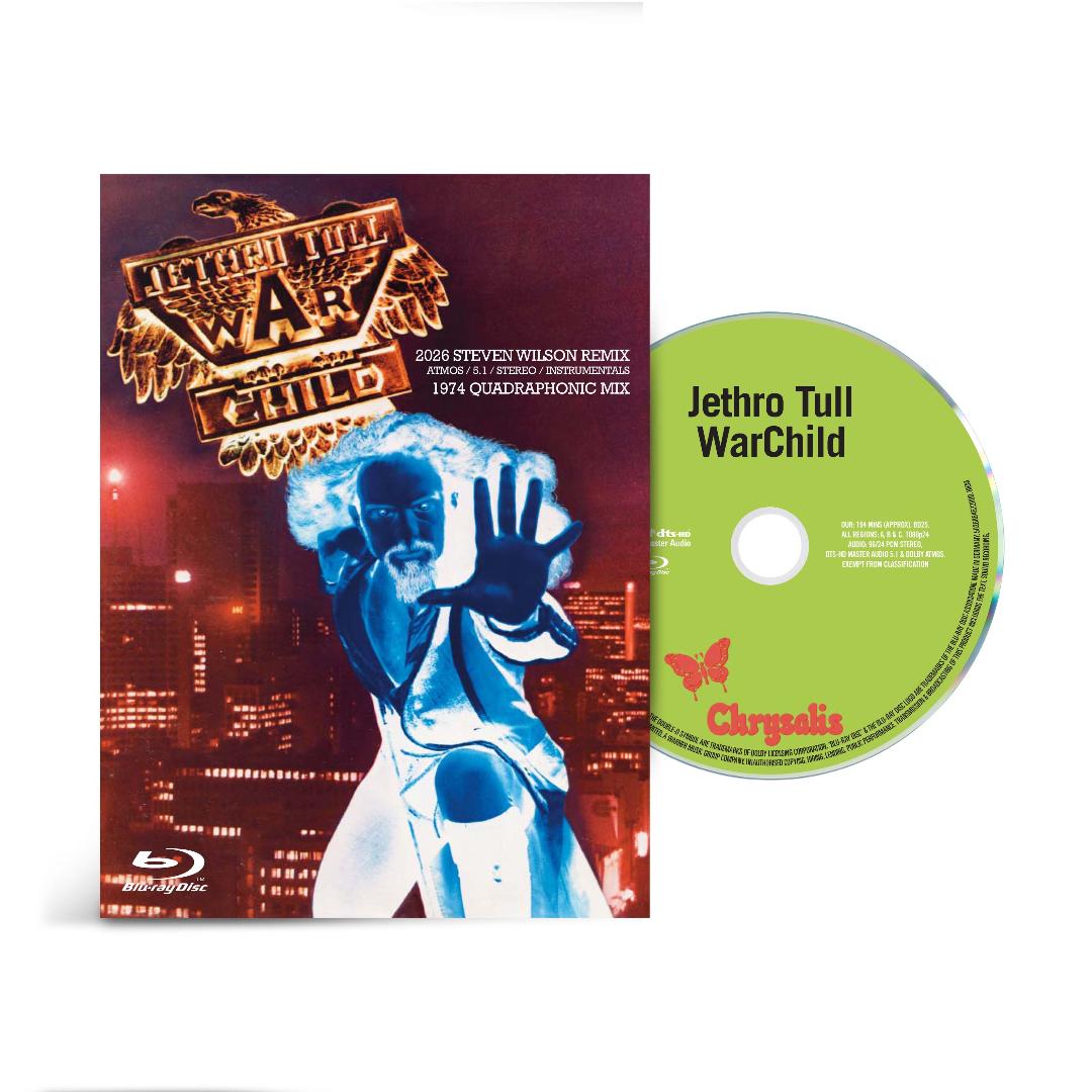 Jethro Tull WarChild Blu Ray Audio featuring classic rock tracks
