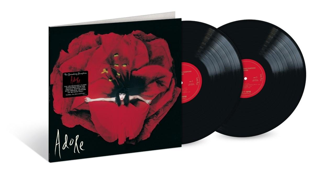 The Smashing Pumpkins Adore double LP featuring Ava Adore on vinyl edition