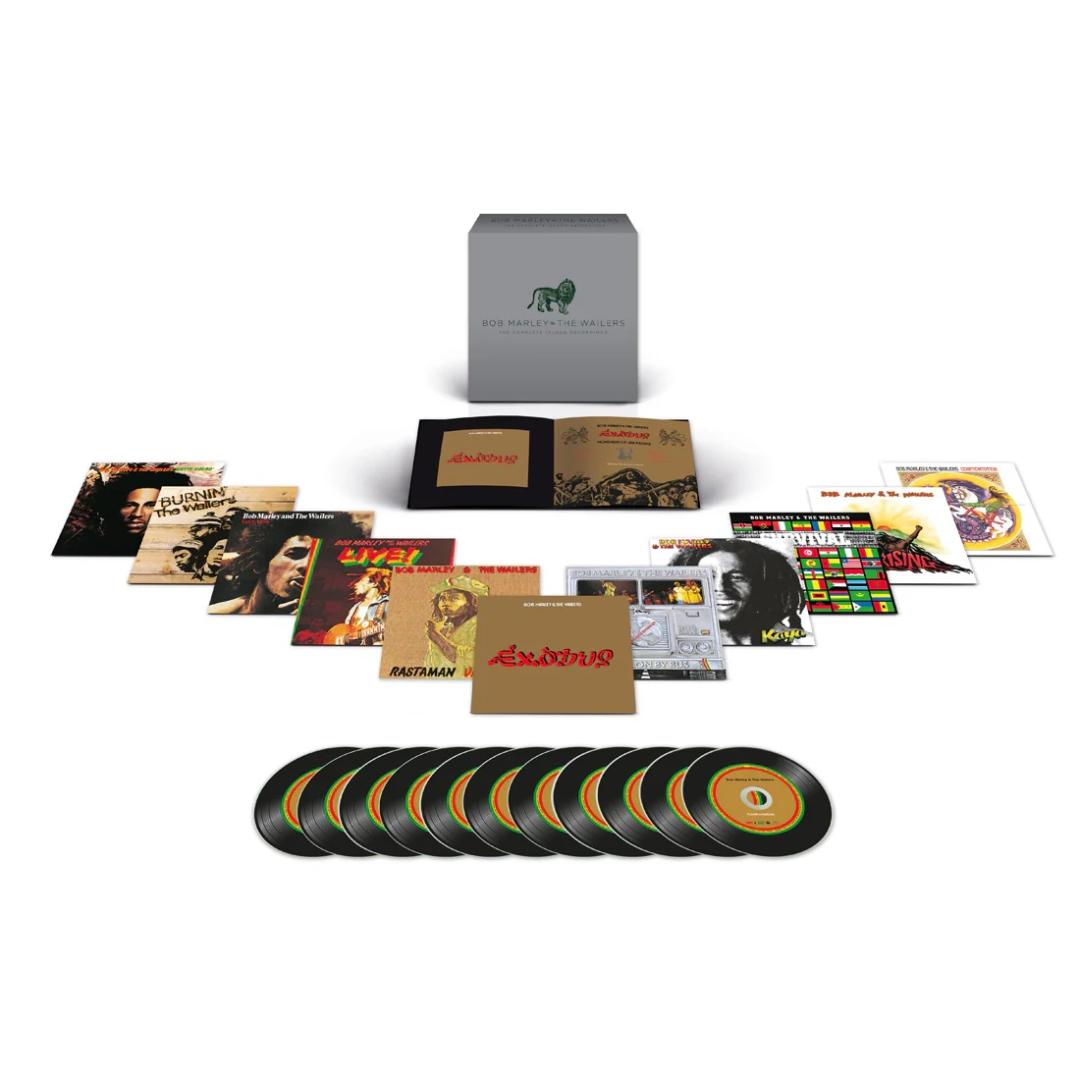 Bob Marley Complete twelve LP vinyl box set featuring classic reggae albums