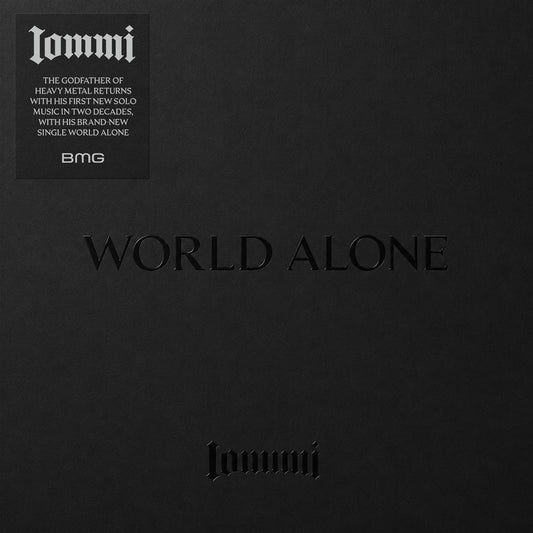 Tony Iommi World Alone 7 inch vinyl single with original artwork sleeve edition
