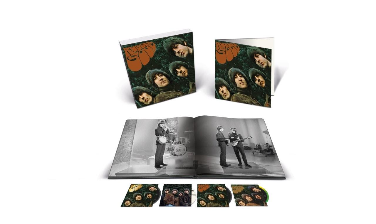 The Beatles Rubber Soul deluxe CD box featuring rare studio recordings