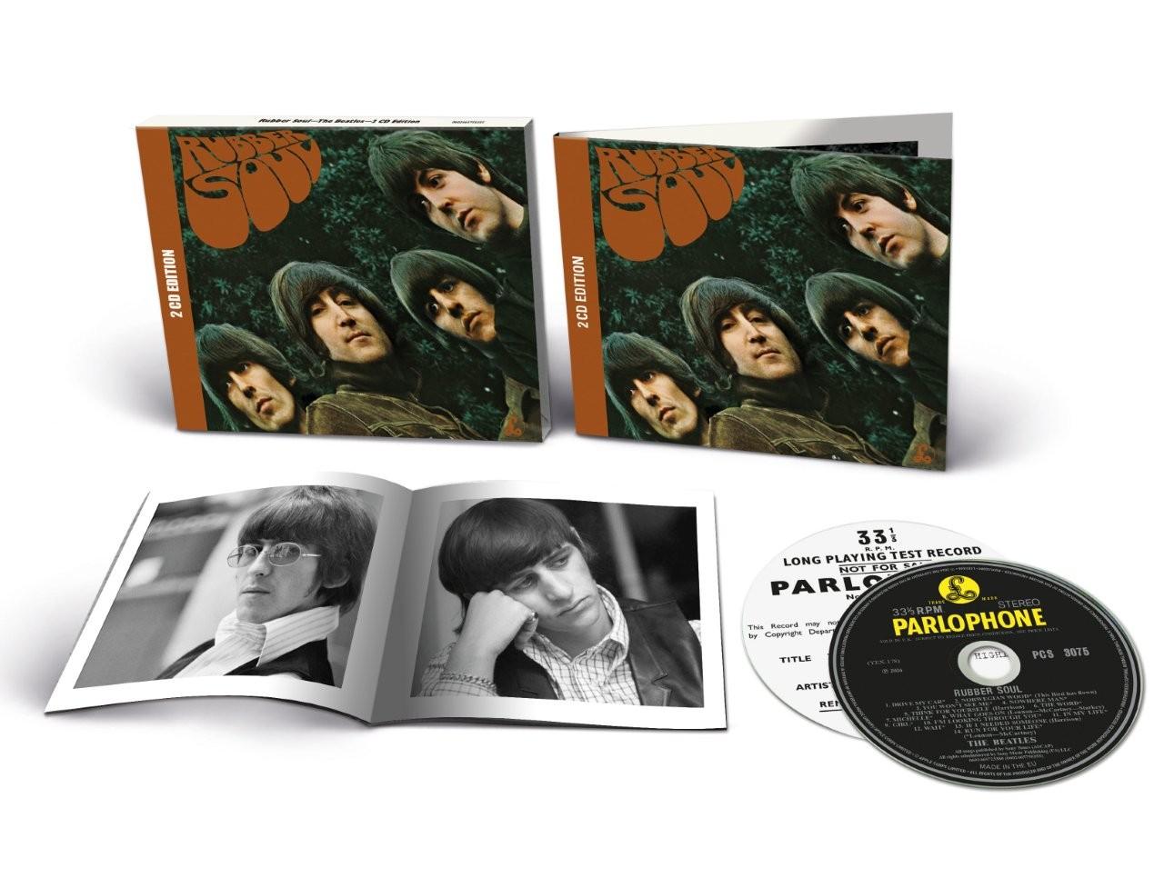 The Beatles Rubber Soul CD collectible classic rock album release edition