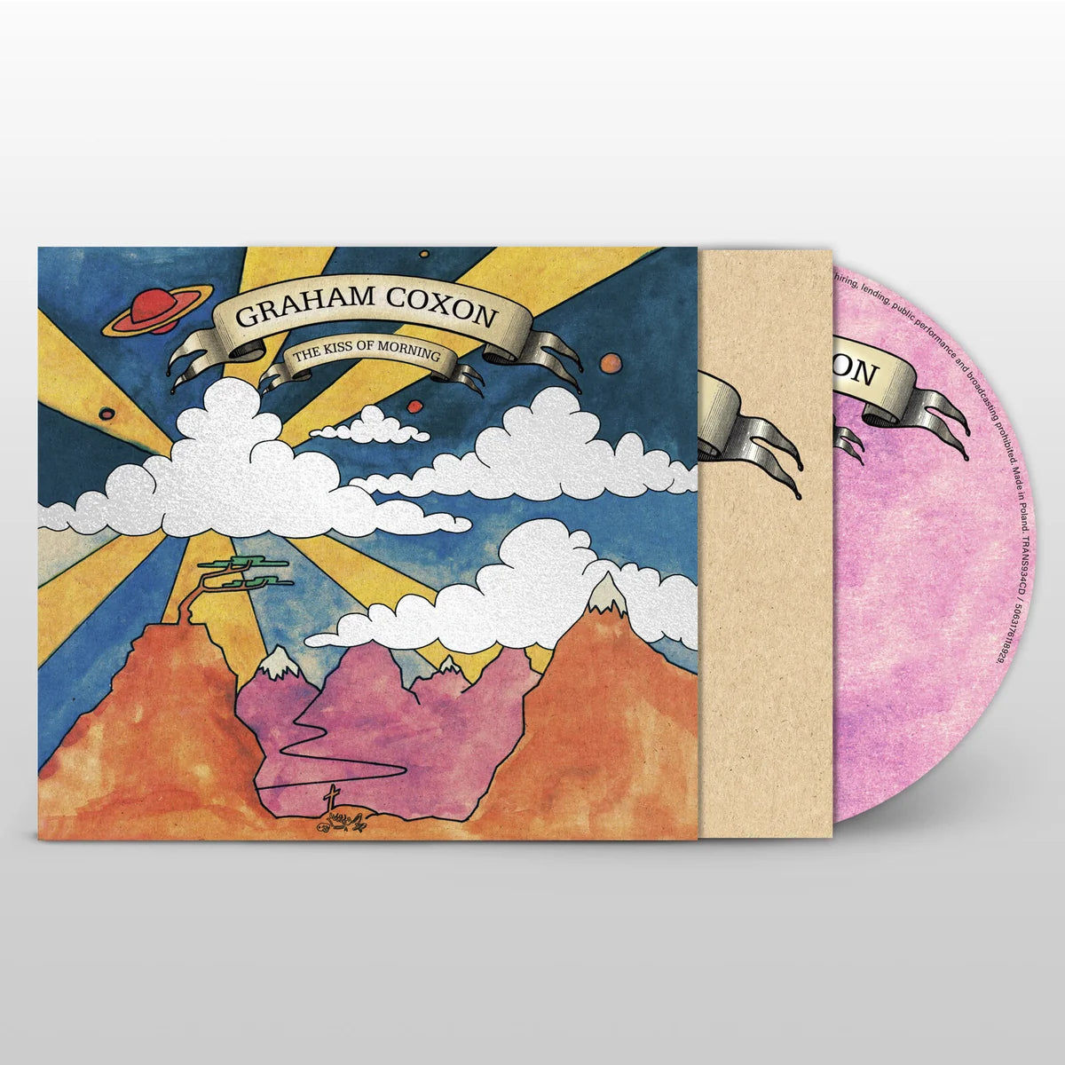 Graham Coxon The Kiss Of Morning CD alternative rock collector edition