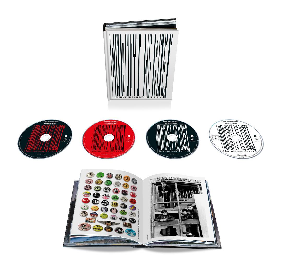 Stiff Little Fingers Nobodys Heroes 3CD DVD collector box release edition