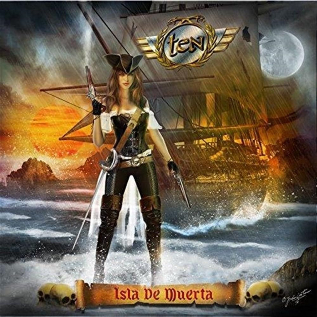 Ten Isla De Muerta CD album British melodic hard rock Gary Hughes vocals