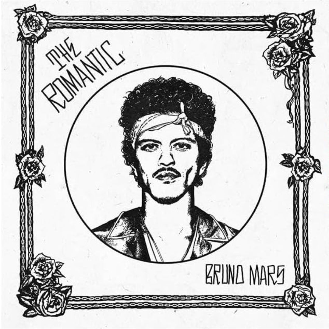 Bruno Mars The Romantic LP featuring smooth pop R&B and soulful music tracks