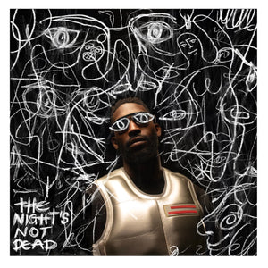 Tinie Tempah The Night's Not Dead CD British rap album artwork