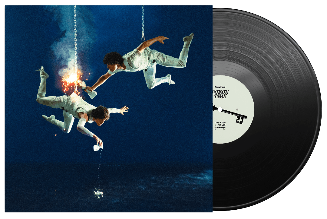 Poison Time LP by Faux Real post punk indie vinyl release