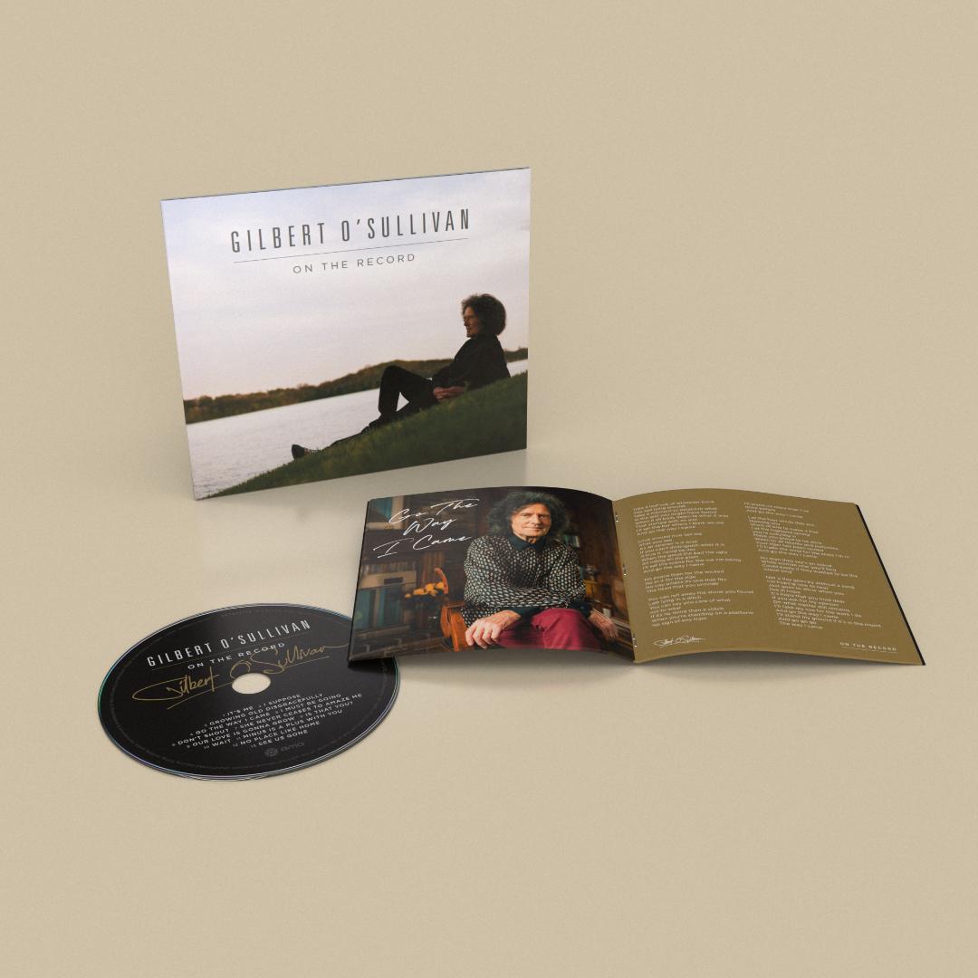 On The Record CD by Gilbert O'Sullivan singer songwriter collection