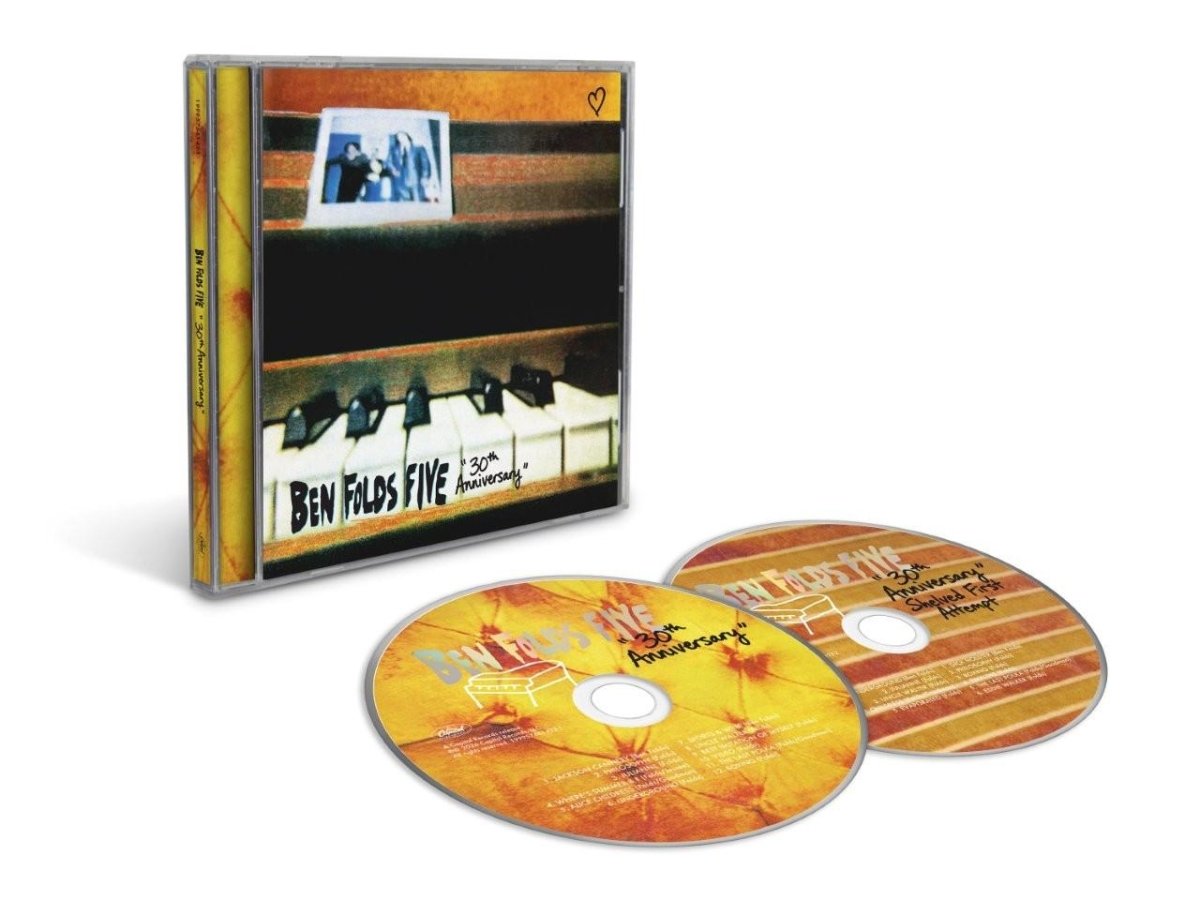 Ben Folds Five 30th Anniversary 2 CD deluxe edition album artwork release