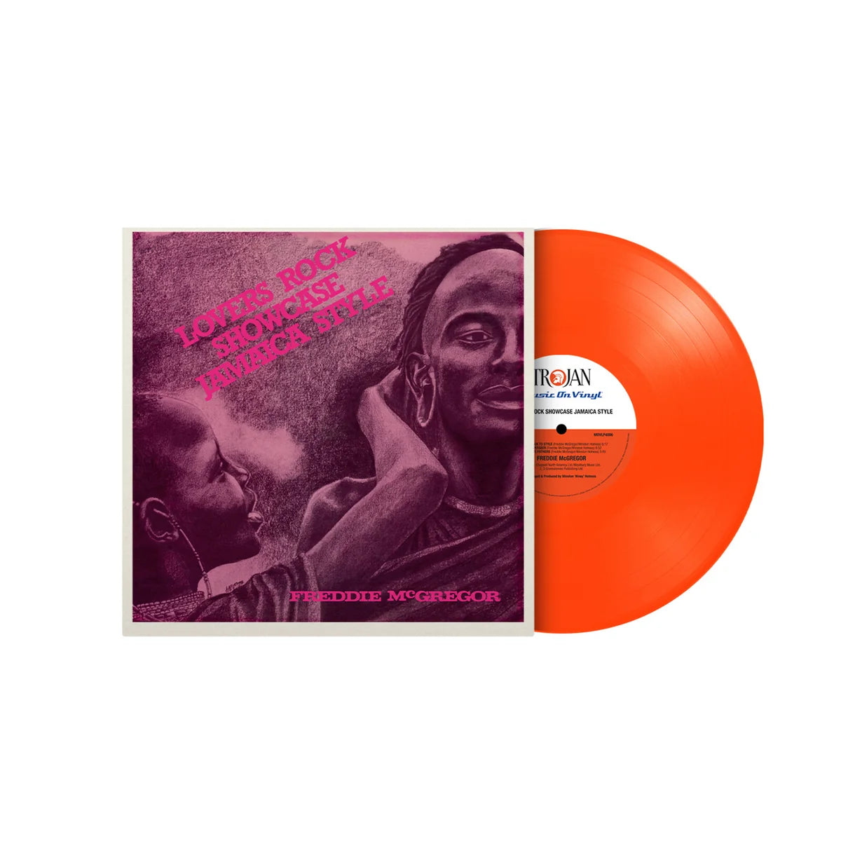 Freddie McGregor Lovers Rock orange vinyl LP soulful reggae music release