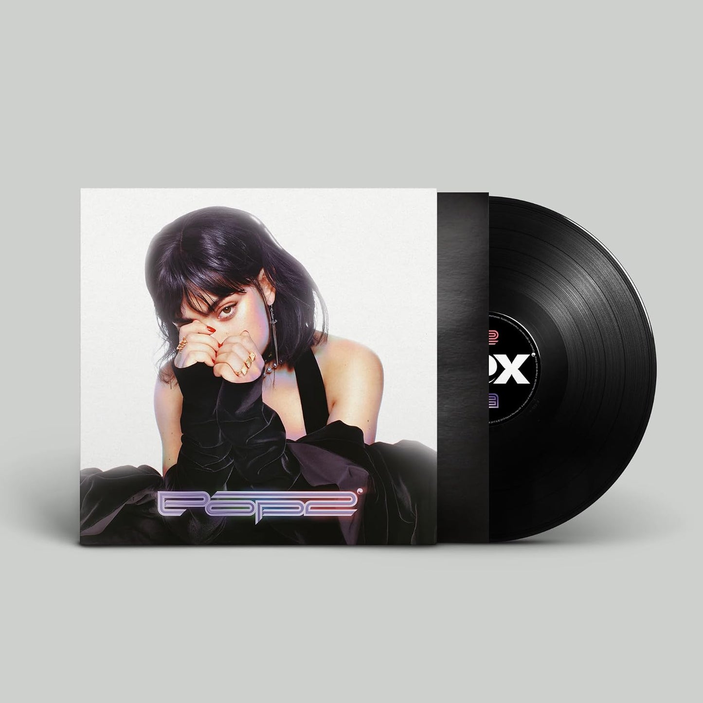Charli XCX Pop 2 LP featuring Track 10 and futuristic electronic pop sounds