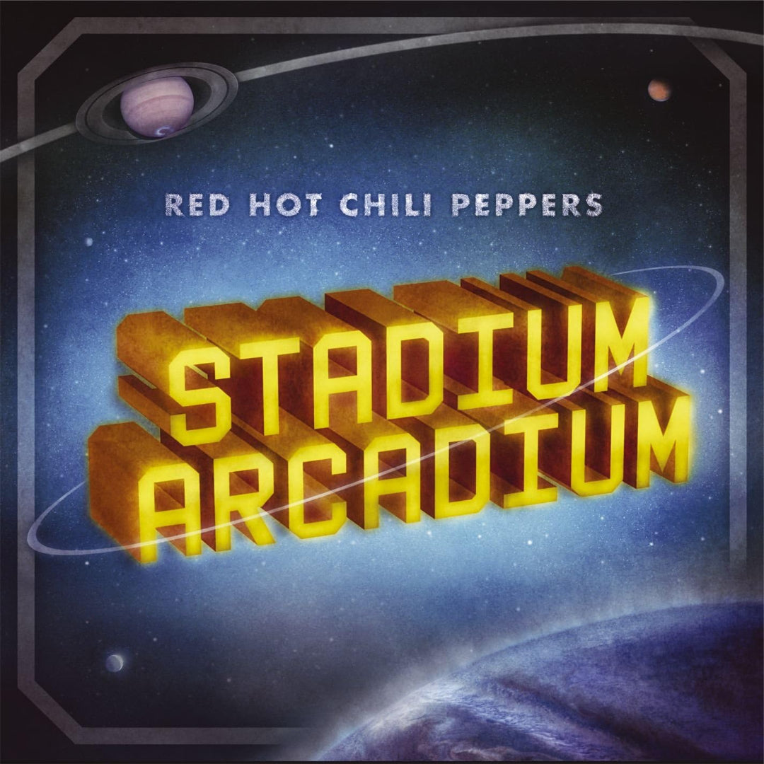 Red Hot Chili Peppers Stadium Arcadium 4 LP Brown Smoke Orange Vinyl edition