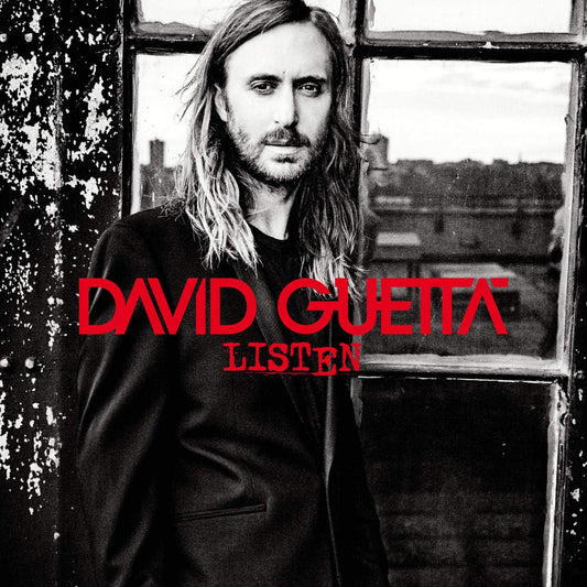 David Guetta Listen 2 LP silver coloured vinyl collector edition release
