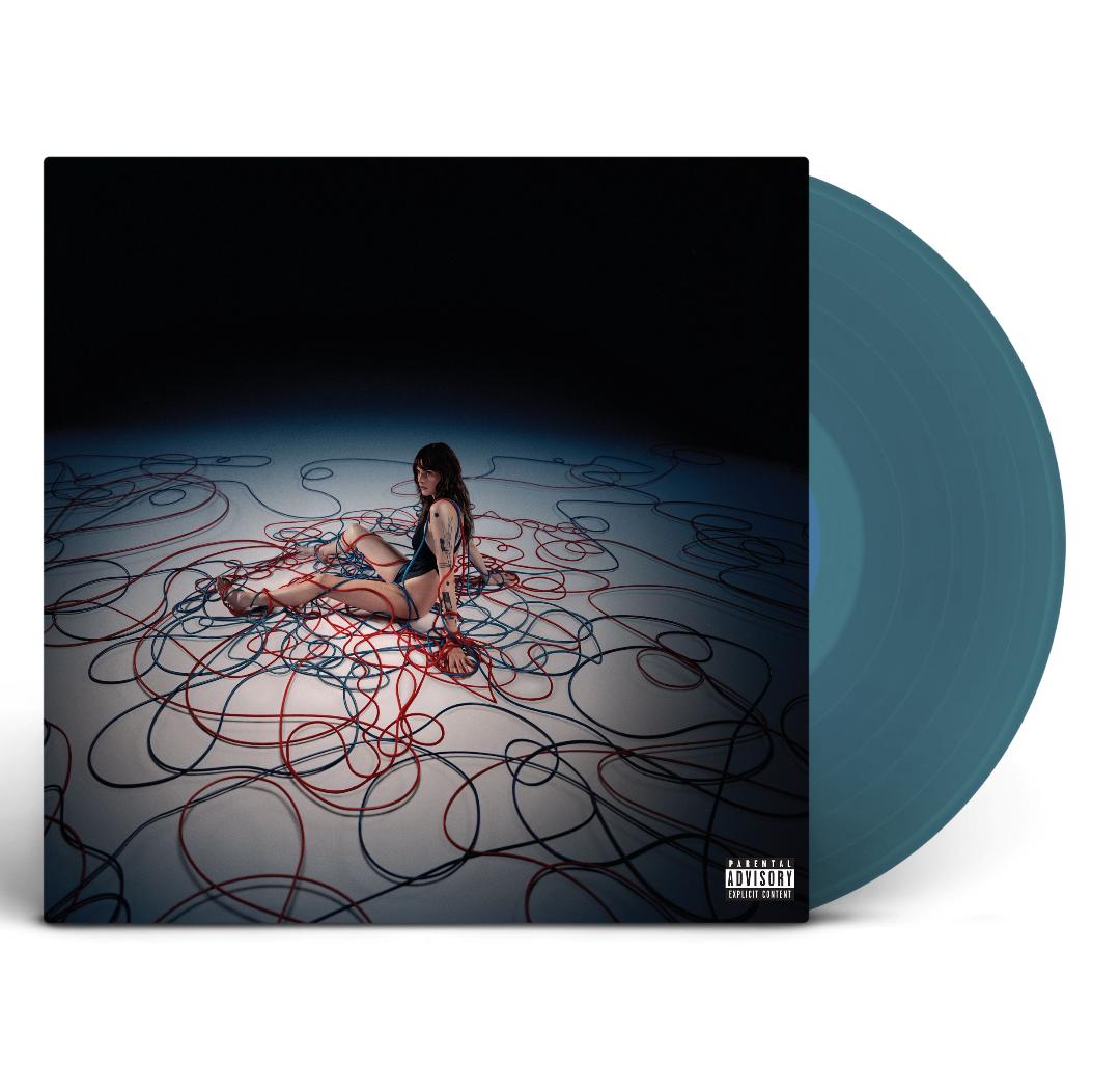 Cara Delevingne LP Not Normal blue vinyl alternative music album release