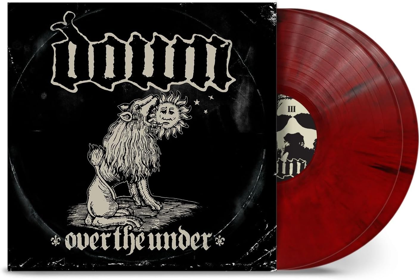 Over The Under double vinyl by Down with Southern rock and heavy metal sounds