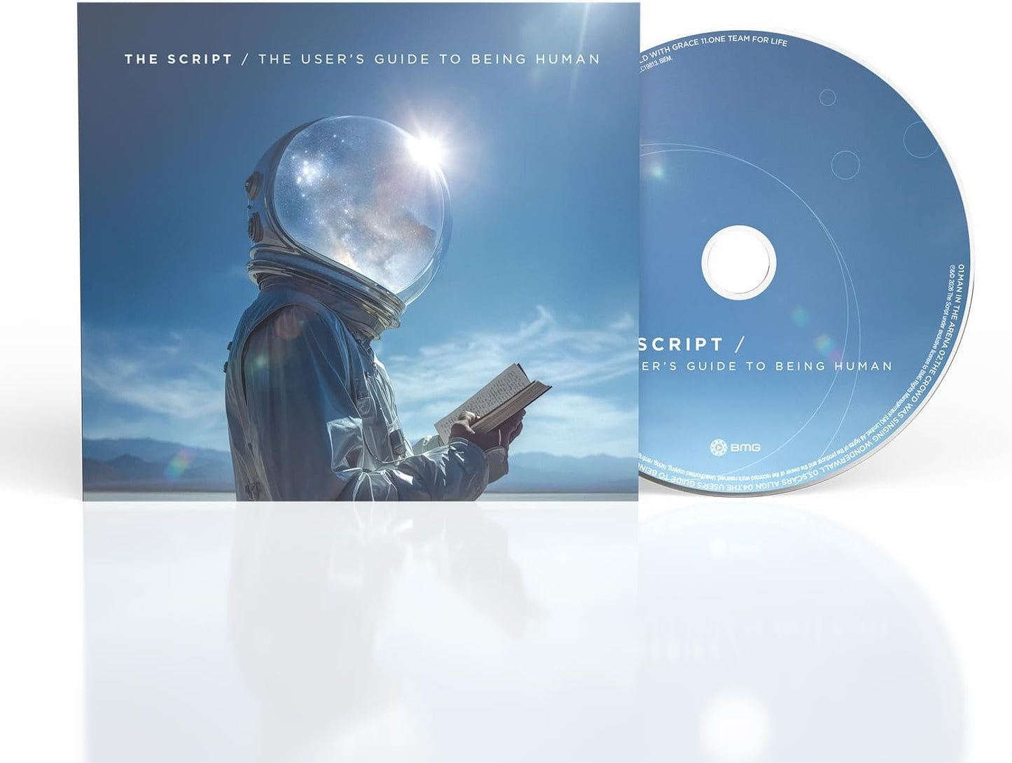 The Script The User's Guide To Being Human CD featuring the official album artwork