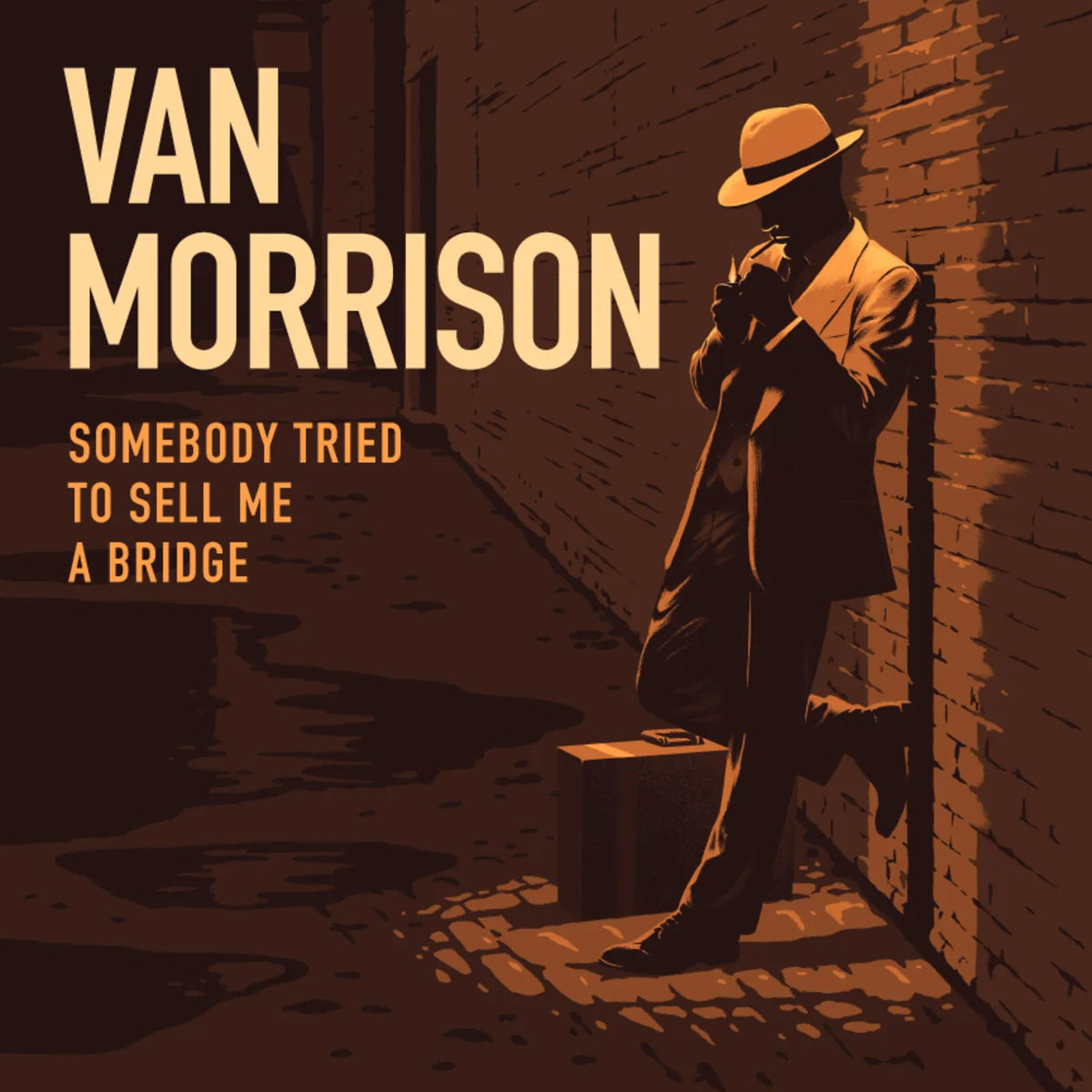 Van Morrison Somebody Tried To Sell Me A Bridge 2 LP vinyl album