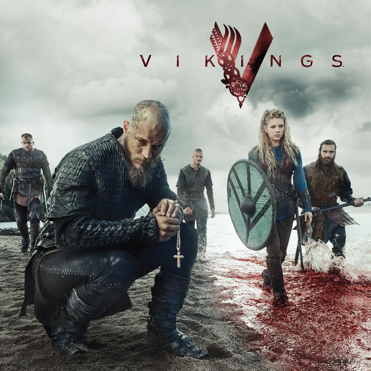 Trevor Morris Vikings Season 3 Soundtrack 2 LP white vinyl TV score edition