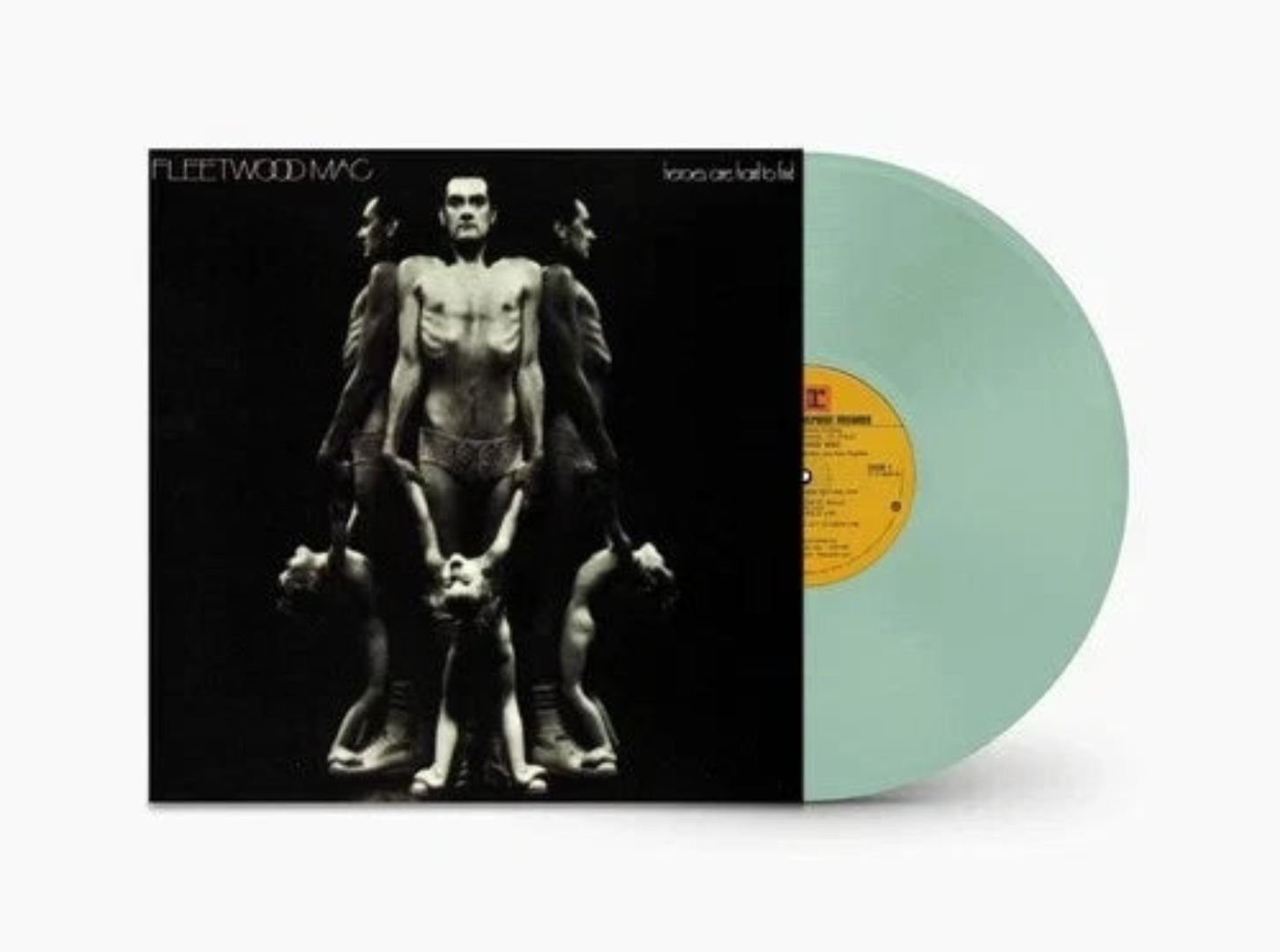 Fleetwood Mac Heroes Are Hard To Find Coke Bottle Clear Vinyl LP album