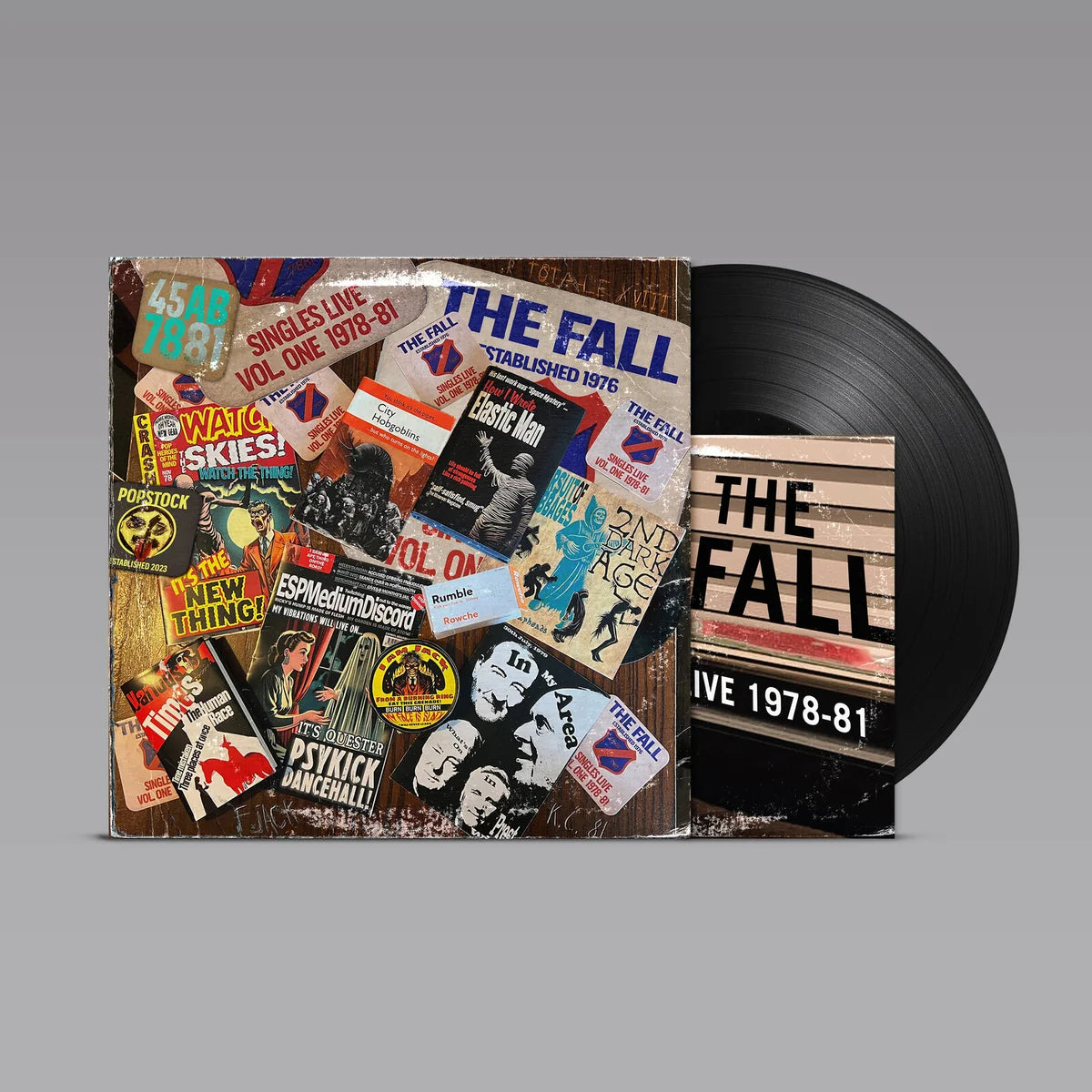 Singles Live Vol One 1978 81 LP by The Fall live recordings